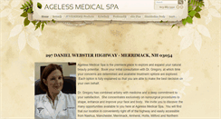 Desktop Screenshot of agelesslaser.com